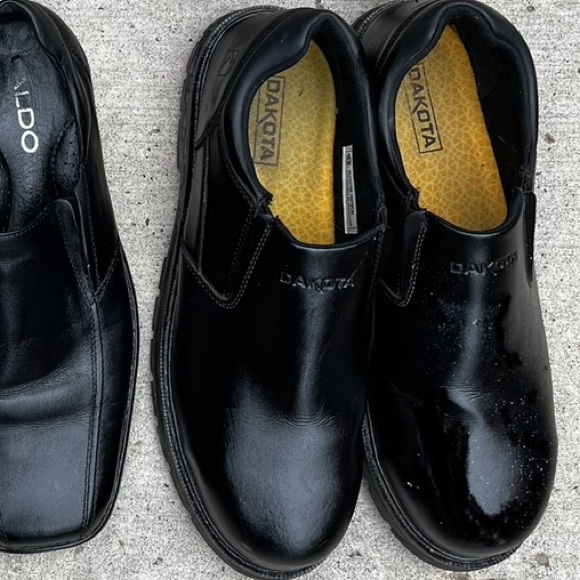 NEW Dakota Men leather upper shoes size 13 Black. - Picture 2 of 2